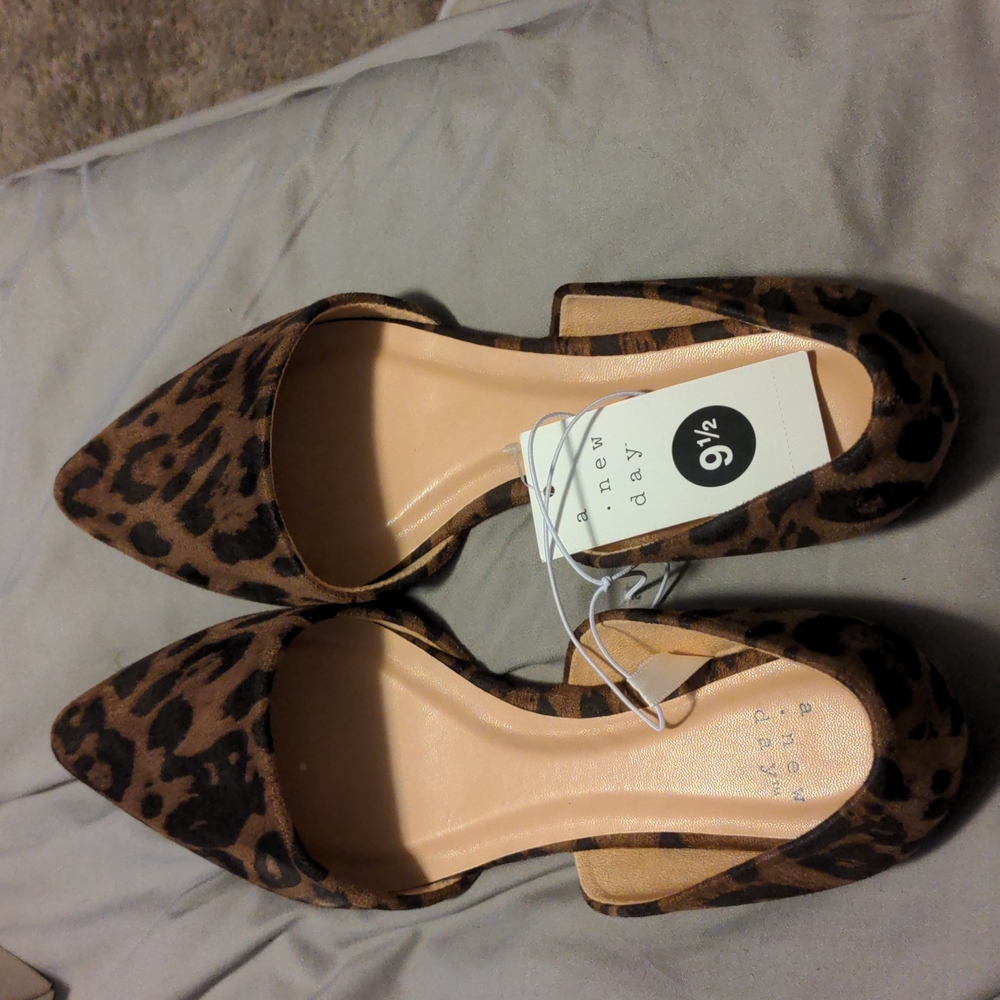 A New Day cheetah print flats
